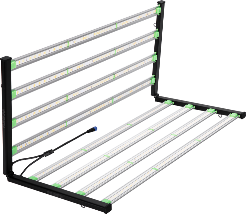Flexstar Pro 645W LED Grow Light side angle view