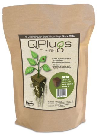 iHort 40/40 Q Plug 50-count retail bag