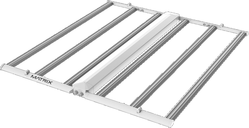 Matrix M6 Dyna 760W LED Grow Light mounted installation view