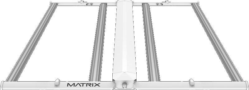 Matrix M4 400W LED Grow Light side angle view